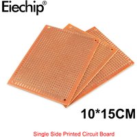1pcs 10x15cm Universal Prototype PCB Board Single Side Printed Circuit Board Diy Electronic Copper Plate for DIY Soldering