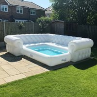 Luxury Inflatable Sofa Pool - Portable Backyard Lounging Pool for All Ages
