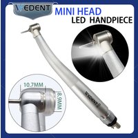 Wedent Dental LED High Speed Handpiece Mini Head for Dental Lab Kids Children Hand Piece Push Button dentistry tools