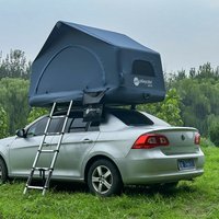 Inflatable Roof Top Tent Custom Logo Glamping Outdoor Tents Versatile Shell Wing Large Internal Lightweight Water Proof Rooftop
