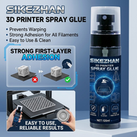 3D Printer Parts Bed Adhesion Spray Glue Prevent Models Warping First Layer Perfect For PLA PETG Heated Platform Accessories