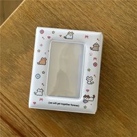 /KQM/3 Inch 40 Slot Photo Card Card Holder Kpop Binder Idol Postcard Lomo Card Photo Album Collector Card Binder Photocards