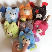 *9cm For KPOP JUNGWON JAY NIKI Album THE:SIN VANISH Plush Keyring Pendant Doll Image Keychain Bag Charm Accessories Fans Collect