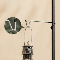 4pcs Stainless Steel Light Hooks, Portable Tent Pole Lantern Hanger, Outdoor Tool for Hunting, Fishing & Camping Accessories
