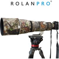 ROLANPRO Lens Coat For Sony FE 600mm F4 GM OSS Waterproof Rainproof Lens Protective Cover SEL600F40GM Camouflage Rain Cover Case