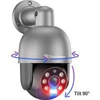 Techage 8MP 5MP 4MP PTZ Security POE IP Camera Dome Video Camera 4K Outdoor Ai Human Detected Two Way Audio Camera XMEye TF Card
