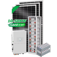 Deye 20KW 30KW Hybrid Solar Energy System Complete Kit with Deye Inverter and Lithium Battery for Residential Daily Power Supply