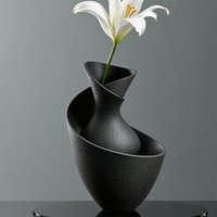 Minimalist Nordic Vase, Light Luxury Tabletop Ornament, Art Flower Arrangement Decor for Entryway Living Room