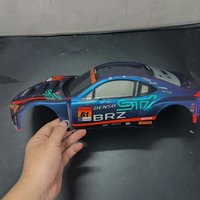 1/10 RC Drift car shell Body (finished) for RC Chassis 255mm-260mm wheelbase Tamiya tt01 tt02 Kyosho fazer hsp 94123 Yokomo mst