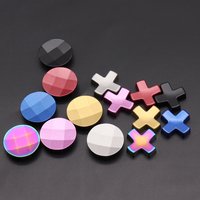 1-5PCS Metal D-Pad Trigger Paddles Replacement Thumbstick For Xbox One Elite Series 2 Metal Paddles Thumb Button Accessories