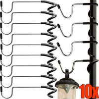 Outdoor Camping Light Hook Stainless Steel Stainless Steel Camping Hanging Lamp Hanger Non-slip Tent Hanger Garden Lantern Hooks