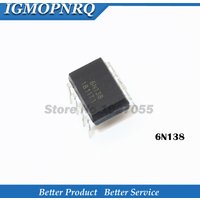 10PCS 6N135 6N136 DIP8 6N137 DIP 6N138 6N139 DIP-8 photoelectric coupler new