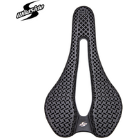 WildSide Ultralight Comfortable Breathable SLR 3D Printed Bicycle Carbon Saddle 255*145mm For MTB Gravel Road Bike Seating Parts