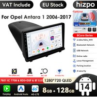 Snapdragon Monitor Head Unit für Opel Antara 1 2006–2017 Autoradio Multimedia Video Player Carplay Auto 4G Net RDS Stereo Audio