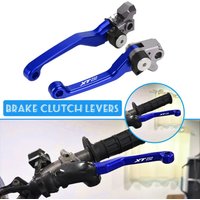 For yamaha XT225 XT250 XT250X XTZ250 XTZ125 Motorcycle Pivot Clutch Brake Levers Dirt Bike Lever Handle XT 225 250 XTZ 250 125