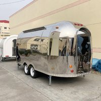 Street Vending Art Festivals Commercial Kitchen Rental Customized Towable Food Trailer Weekend Markets Food Truck Caravan