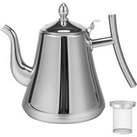 2000ml Stainless Steel Tea Pot Tea Kettle Kung Fu Teawear with Removable Strainer Infuser Puer Oolong Teaware Water Pots