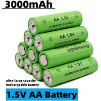 3000mAh 1.5V AA battery, suitable for remote controls, mice, computers, toy watches, etc. AA 1.5V rechargeable batteries.