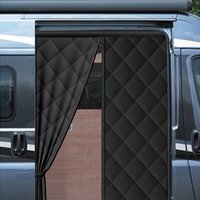Motorhome Caravan Thermal Insulated Sliding Door Curtain Insect Mosquito Fly Screen For Ducato / Peugeot Boxer / Citroen Relay