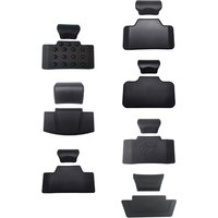 2025 New Motorcycle Passenger Backrest Back Pad Universal Self-adhesive Shockproof Moto Rear Top Case Box Luggage Cushion