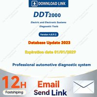 DDT2000 4.0.9.2 + Bases 2023 Professional automotive Diagnostic Data Tool deep diagnostics For Renault/Dacia/Nissan vehicles