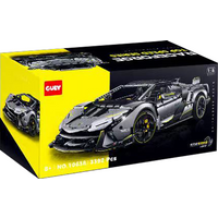IN STOCK 10638 MOC Technical RC 1:8 Sports Car Building Blocks Model Racing Bricks Assembling Toys for Boys Christmas Gift Set