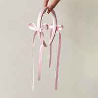 Sweet Bow Headband Retro Simple Elegant Ballet Style Ribbon Design Hair Accessory Women's Headwear Gift