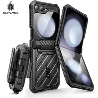 SUPCASE For Samsung Galaxy Z Flip 5 Case 5G (2023 Release) UB Pro Dual Layer Rugged Protective Case with Holster & Kickstand