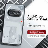 Clear Case For Nothing Phone 3a Cover Nothing Phone 3a Fundas Hard PC Camera Protector Shockproof Back Case For Nothing Phone 3a