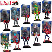 ZD Toys Avengers Legends Iron Man Spider Man Thor Captain America Thanos Hulk War Machine Action Figures Gif