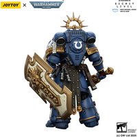 【MT】24 Hours Delivery JOYTOY Warhammer 40K Ultramarines Torvald with Power Sword Stormshield and Bolt Pistol 1/18 Action Figure