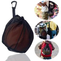 Large Capacity Drawstring Sports Bag Basketball Mesh Bag Volleyball Mesh Soccer Bag Accessories