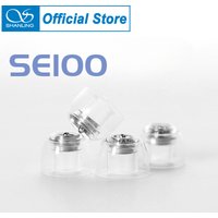 SHANLING SE100 Silicone Eartips Ear Tip Built-In Metal Divider Reducing Second Harmonics Reducing Distortion