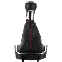 for VW Golf 5 Golf 6 MK5 MK6 R32 GTI 2004-2009 Gear Shift Knob Leather Car Manual Stick HandBall 5 6 Speed