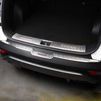 For Hyundai Tucson NX4 2021-2023 stainless steel Anti Hit Dust sill plate pedal Rear Bumper Protectordoor Sill Trunk decorate