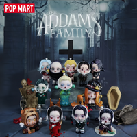 POPMART Genuine Blind Box Toy Cute Skullpanda The Addams Family Series Collectible Figurines Model Desktop Ornament Toy Gift