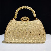 Elegant Purse Trend Luxury Designer Chain Shoulder Bag Women's Handbags Wallets Evening Bags for Wedding Bolso 2026 New Gift