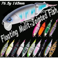 1PCS Swimbait DRT Klash 9 Fishing Lure 165mm 77g Artificial Hard Bait Jointed Fishing Pesca Accesorios for Predator Wobbler Pike