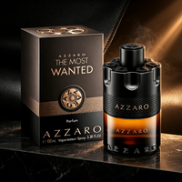 Azzaro The Most Wanted Unisex EDP Intense Spray 3.4 Fl Oz Long‑Lasting Rich Woody Fragrance Natural Spray Luxury Perfume Cologne Daily Evening Wear Premium Fragrance Gift for Men & Women