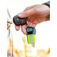 AliExpress NONE 6pcs Reflective Straps Safety Reflector Pendants Key Chain Reflective Keychains Safety Marker For Night Cycling Bag Pendants