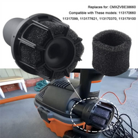 B83B-2-1/2 In Muffler Diffuser Wet/Dry Vac Attachment For Craftsman CMXZVBE38660 Shop Vacuums Diffuser Attachment