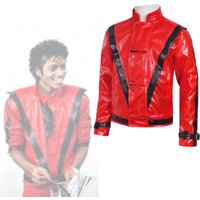Michael Jackson Cosplay rote Thriller-Jacke Cosplay Cosplay-Kostüm Halloween-Bühnenkostüm
