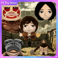 New Attack On Titan Colossal Titan Plush Toy Cartoon Peripheral Plush Doll Kawaii Home Ornament Collection Birthday Gift For Fan