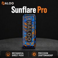 HalooPlayer Sunflare pro mechanical fidget slider toys spinner and stress reliever fidgets antistress anxiety hand metal toy edc