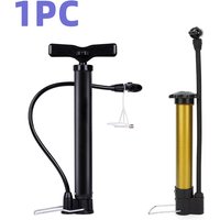 1PC Portable Bicycle Tire Inflator Pump Multi Functional Handheld Tire Inflator With Foot Stand Suitable For Bicycle Sports Ball