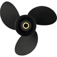 Captain 3-Blatt Aluminiumpropeller 9.25x7/8/9/10/11/11.5/12/13 passend für Tohatsu Mercury Außenborder 9.9PS 15PS 18PS 20PS 14 Spline
