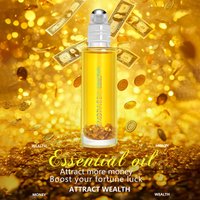 20ml Attract Wealth Essential Oil Rollerball Holiday gifts Roller Attract more money