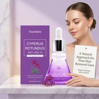 Cyperus Rotundus Serum for Post Hair Removal Care Natural Hair Growth Inhibitor Serum Full Body Facial Post Hair Removal Care