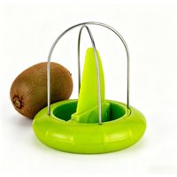 Creative Stainless Steel Kiwi Peeler Fast Fruit Peel Splitting Tool Kiwi Slicer Knife Kitchen Gadget - Kitchen Essential
