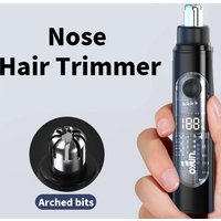 Electric Nasal Hair Trimmer โ A Rechargeable Device Designed for Both Men and Women, Perfect for Cleaning Nasal Passages. Ideal